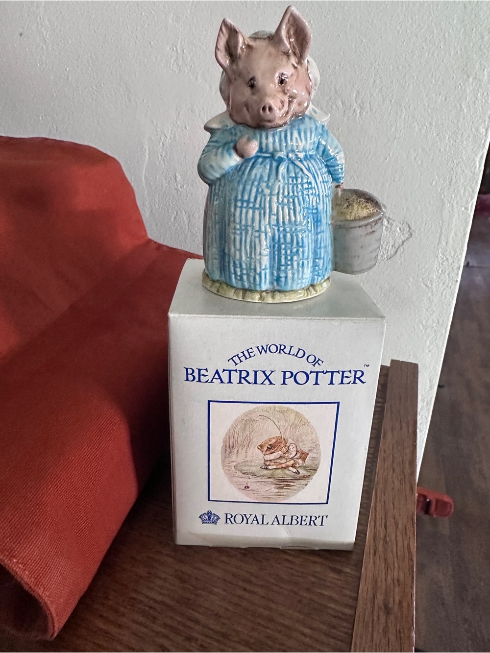 Royal Albert Aunt Pettitoes Pig Figurine from The World of Beatrix Potter